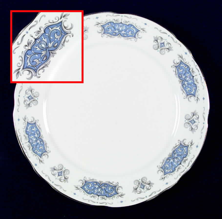 Runnymede Dinner Plate by Royal Stafford-1