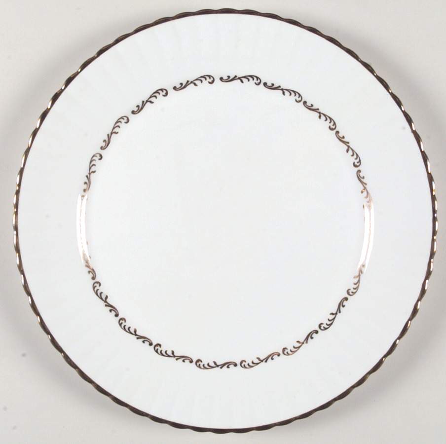 St. Regis Gold Dinner Plate by Royal Stafford-1
