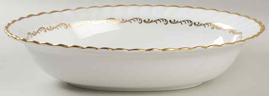 St. Regis Gold 10" Oval Vegetable Bowl by Royal Stafford-1