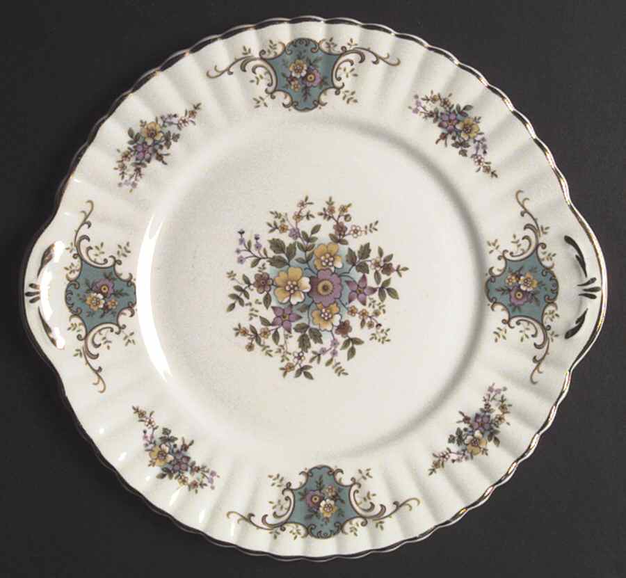 True Love Handled Cake Plate by Royal Stafford-1