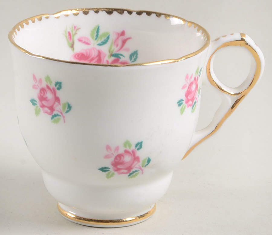 Tudor Rose Footed Demitasse Cup by Royal Stafford-1