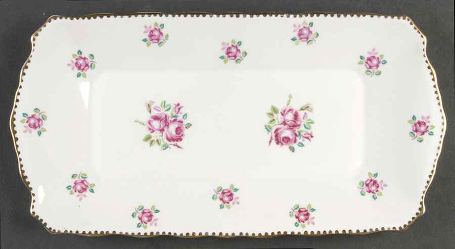 Tudor Rose Large Sandwich Tray by Royal Stafford-1