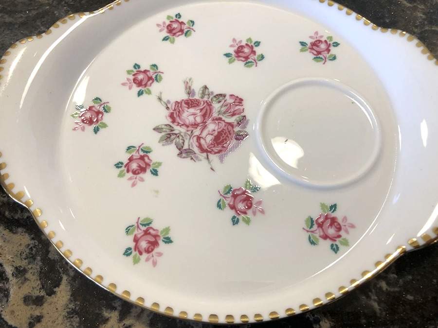 Tudor Rose Snack Plate by Royal Stafford-1