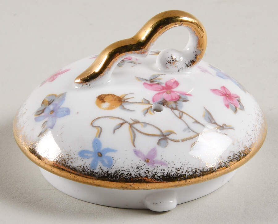 Violets Pompadour Lid for Coffee Pot by Royal Stafford-1
