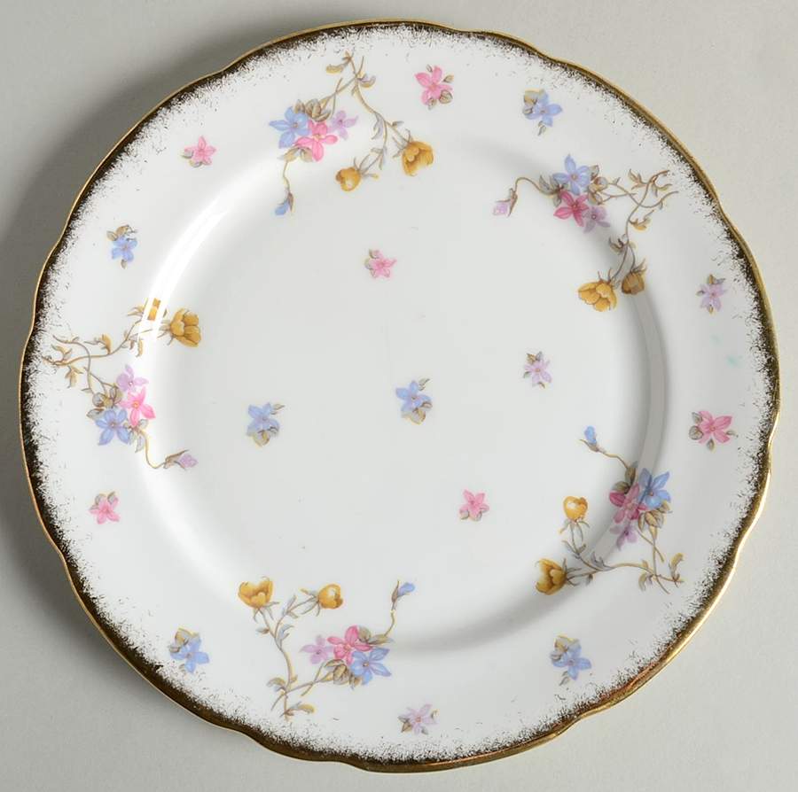Violets Pompadour Salad Plate by Royal Stafford-1
