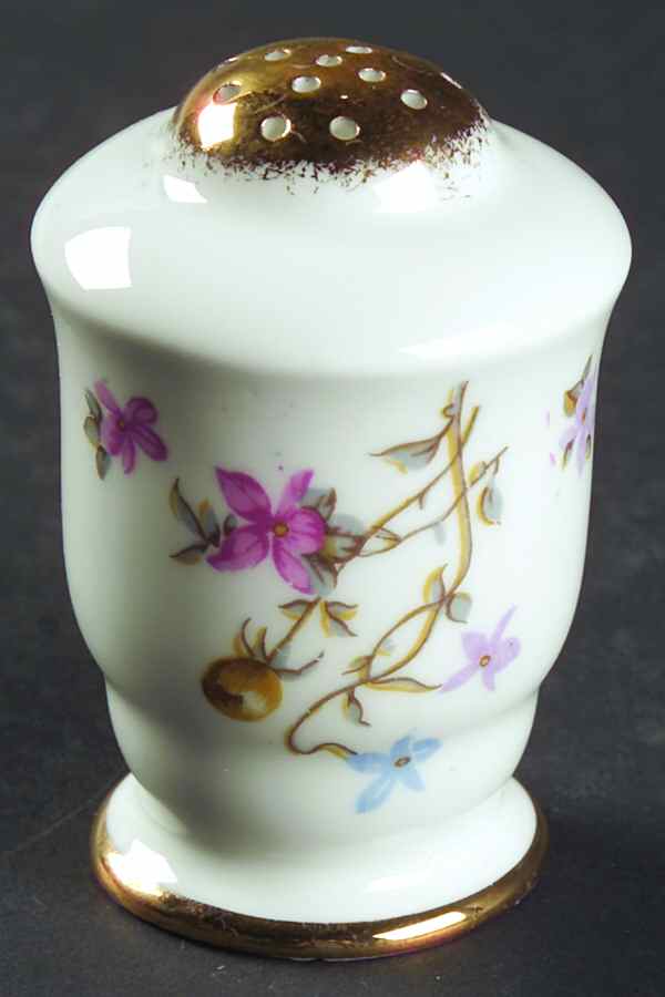 Violets Pompadour Pepper Shaker by Royal Stafford-1
