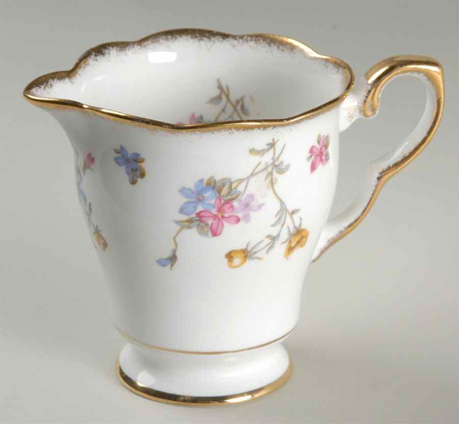 Violets Pompadour Creamer by Royal Stafford-1