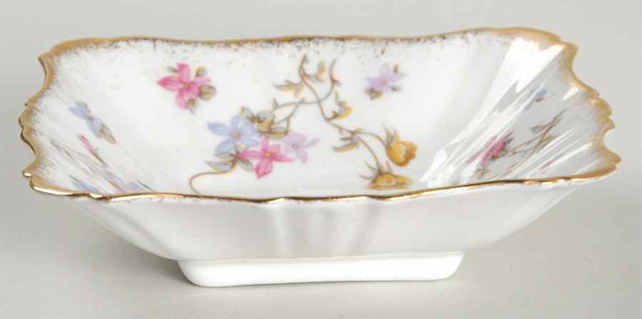 Violets Pompadour Nut Dish by Royal Stafford-1