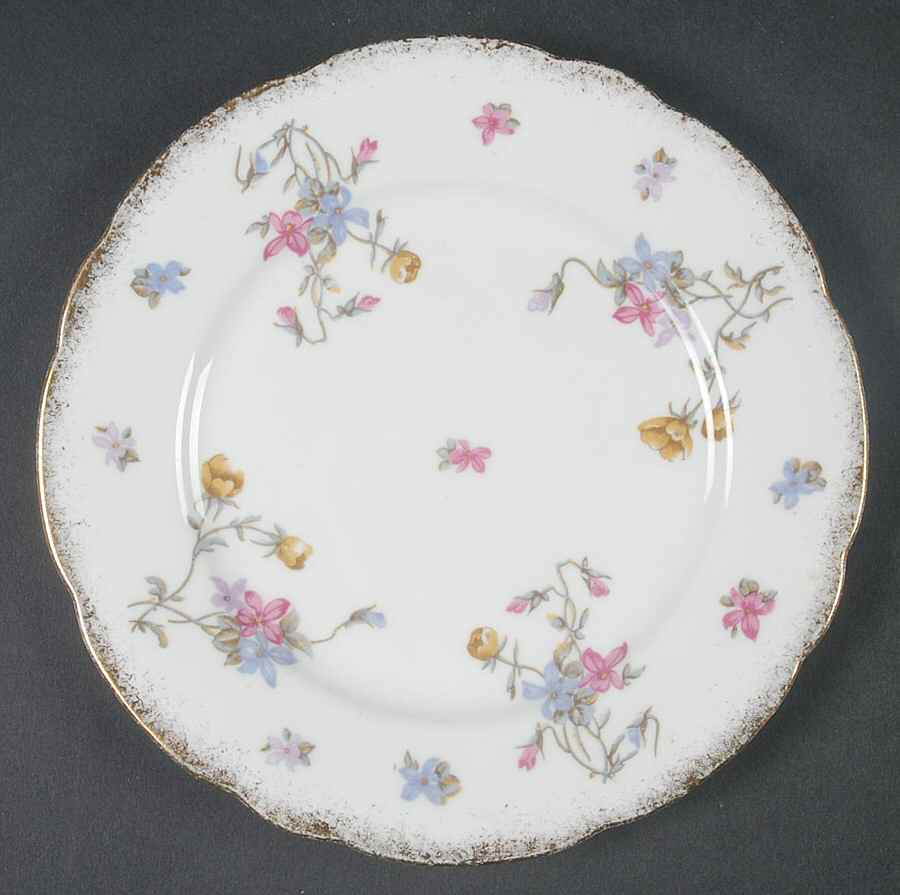 Violets Pompadour Bread & Butter Plate by Royal Stafford-1