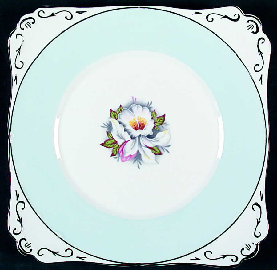 The White Lady Square Cake Plate by Royal Stafford-1