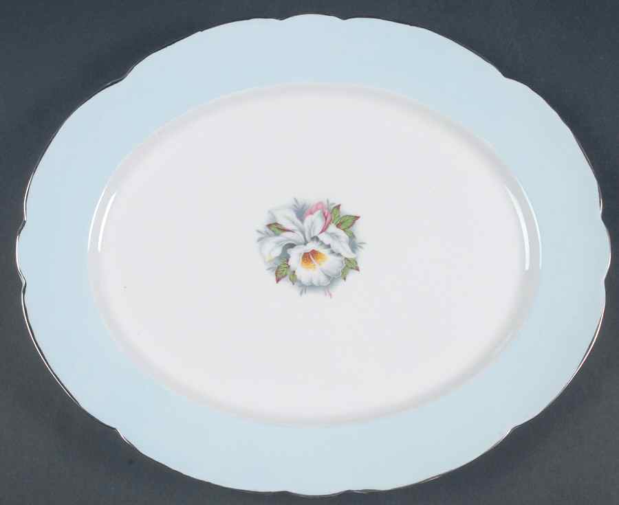 The White Lady 13" Oval Serving Platter by Royal Stafford-1