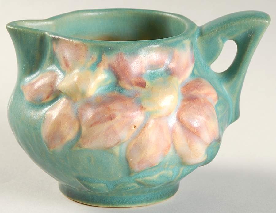 Clematis Forest Green Creamer by Roseville-1