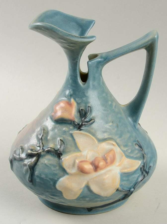 Magnolia Blue 6" Ewer by Roseville-1