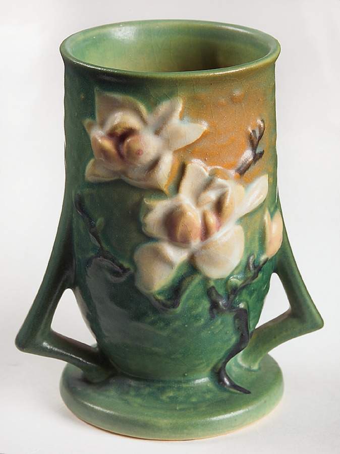 Magnolia Green 6" Vase by Roseville-1