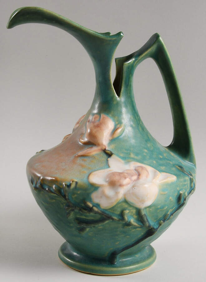 Magnolia Green 10" Ewer by Roseville-1