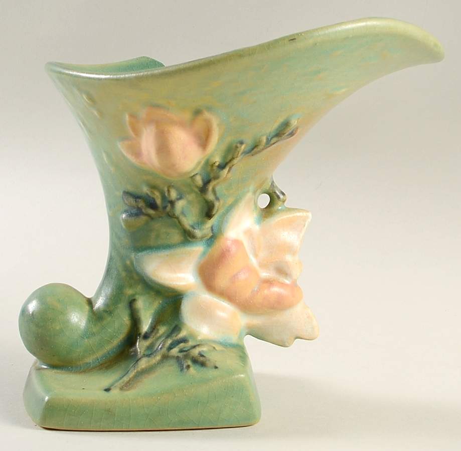 Magnolia Green Cornucopia by Roseville-1