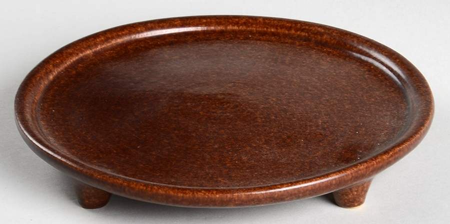 Raymor Autumn Brown (Matte) Medium Trivet by Roseville-1