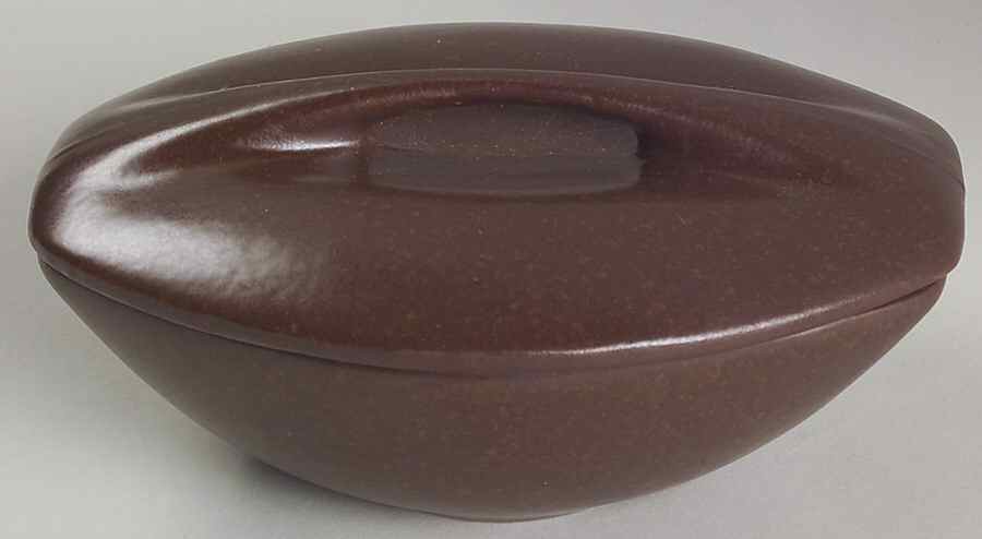 Raymor Autumn Brown (Matte) Ramekin with Lid by Roseville-1