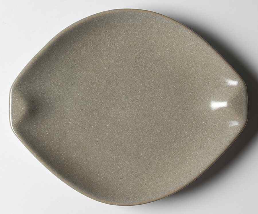 Raymor Beach Gray (Matte) Bread & Butter Plate by Roseville-1