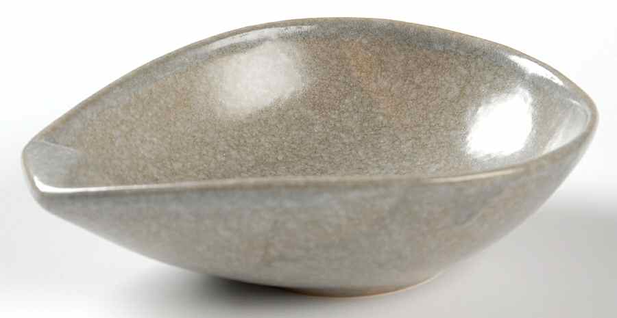 Raymor Beach Gray (Matte) Lugged Fruit/Dessert (Sauce) Bowl by Roseville-1