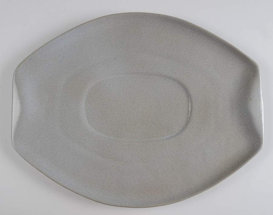 Raymor Beach Gray (Matte) Butter/Cheese No Lid by Roseville-1