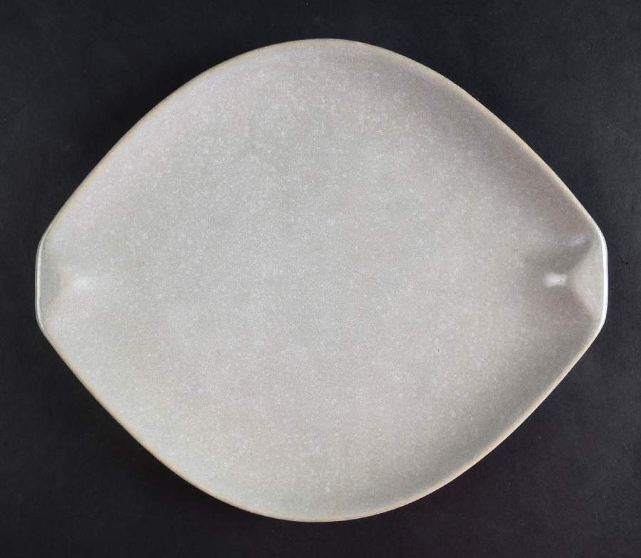 Raymor Beach Gray (Matte) Salad Plate by Roseville-1