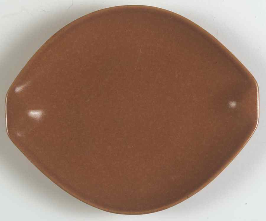 Raymor Terra Cotta (Matte) Bread & Butter Plate by Roseville-1