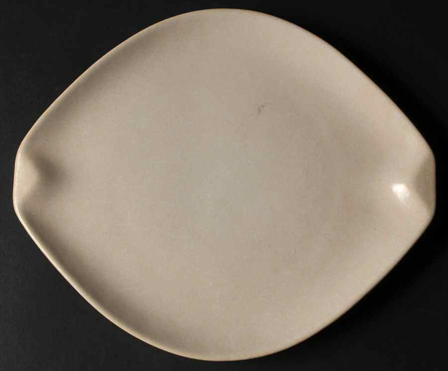 Raymor Contempory White (Matte) Salad Plate by Roseville-1