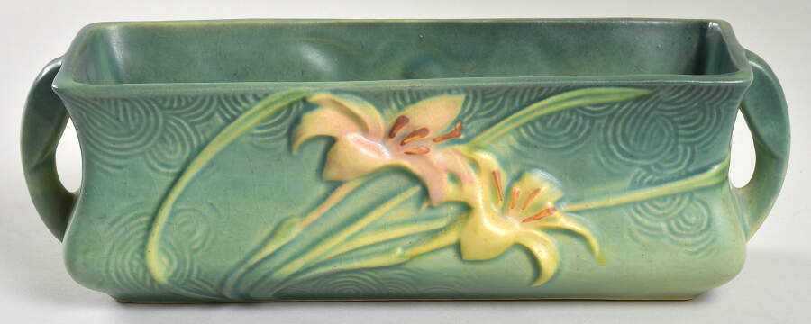 Zephyr Lily Evergreen Window Box Planter by Roseville-1