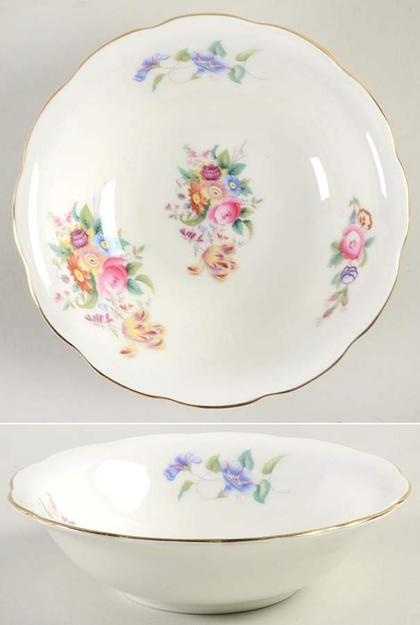 Junetime Coupe Cereal Bowl by Royal Swansea-1