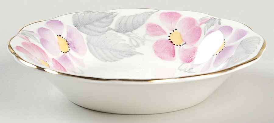 Morning Glory Fruit/Dessert (Sauce) Bowl by Royal Swansea-1