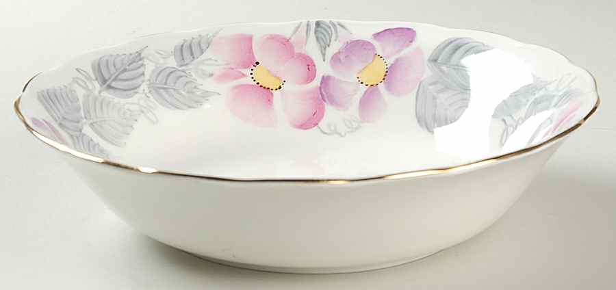 Morning Glory 8" Round Vegetable Bowl by Royal Swansea-1