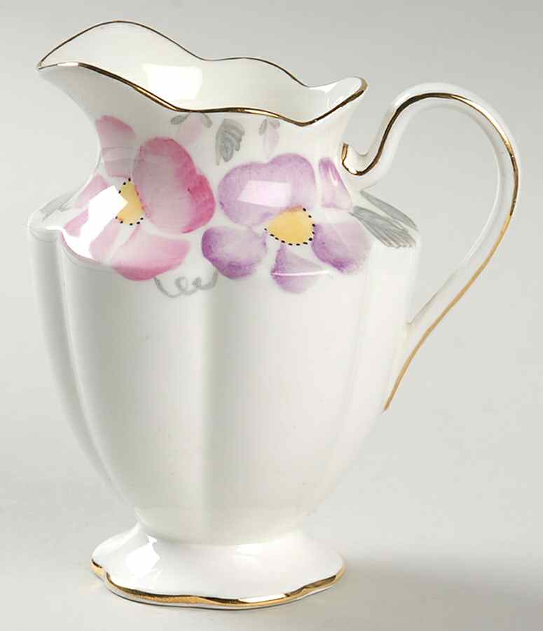 Morning Glory Creamer by Royal Swansea-1
