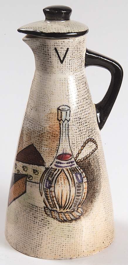 Capri Vinegar Cruet and Stopper by Royal Sealy-1