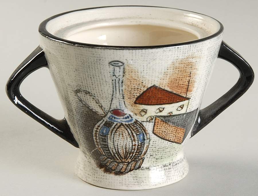 Capri Sugar Bowl No Lid by Royal Sealy-1