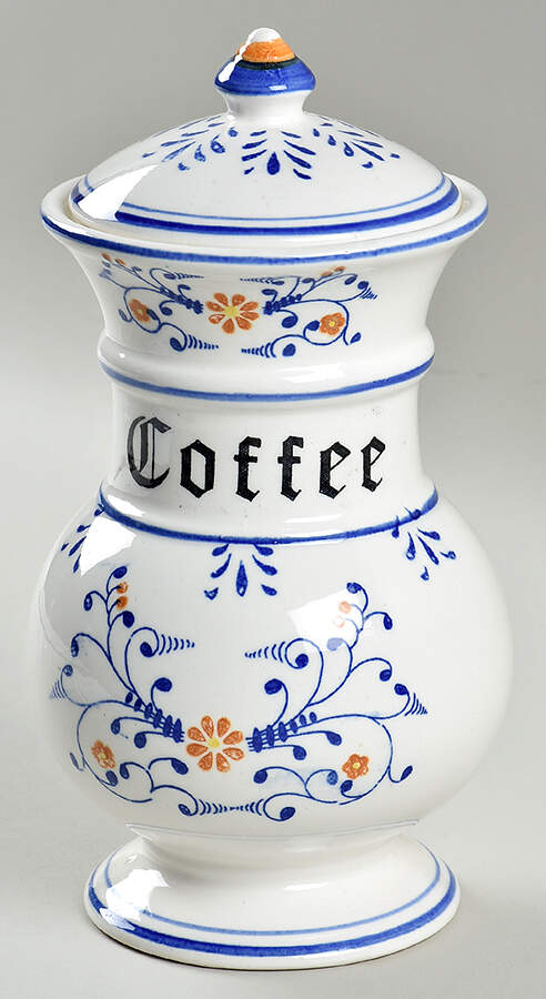 Heritage Coffee Canister & Lid by Royal Sealy-1