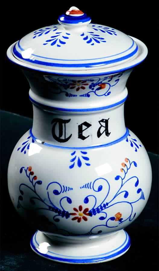 Heritage Tea Canister & Lid by Royal Sealy-1