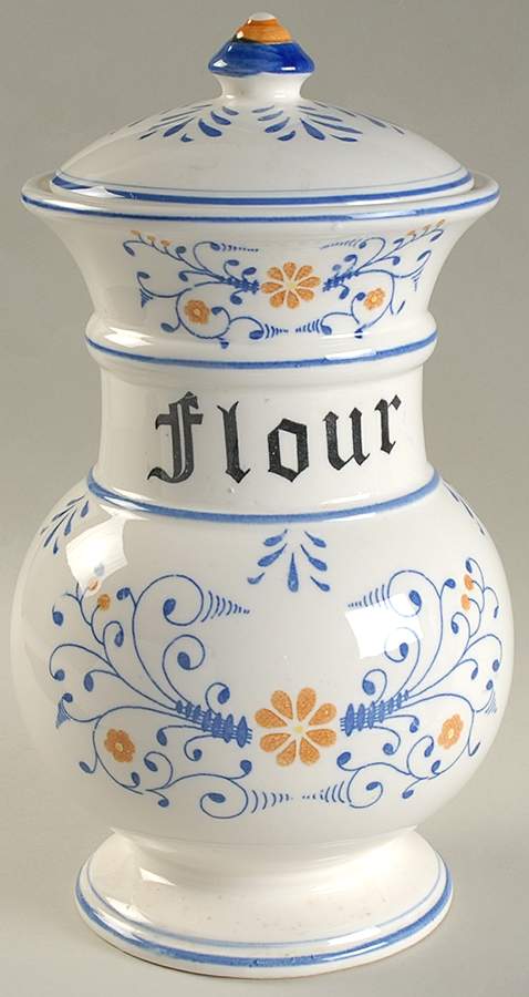 Heritage Flour Canister & Lid by Royal Sealy-1