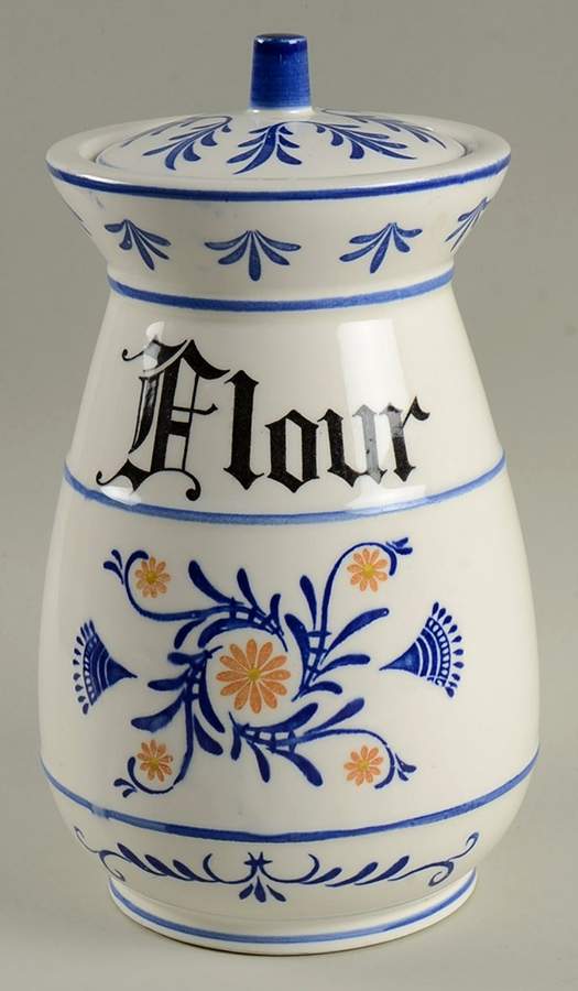 Heritage Flour Canister & Lid by Royal Sealy-1
