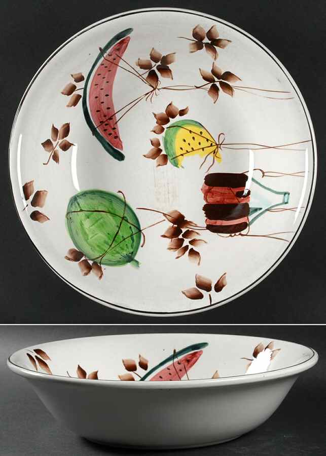 Jamaica 11" Large Salad Serving Bowl by Royal Sealy-1