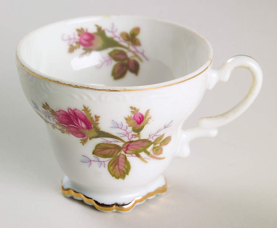 Moss Rose Footed Demitasse Cup by Royal Sealy-1