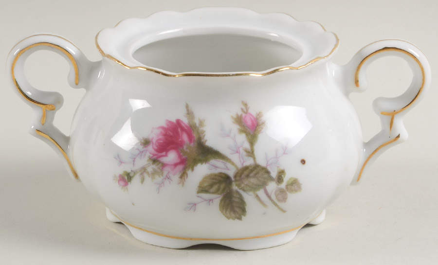 Moss Rose Sugar Bowl No Lid by Royal Sealy-1