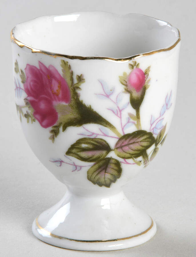 Moss Rose Single Egg Cup by Royal Sealy-1