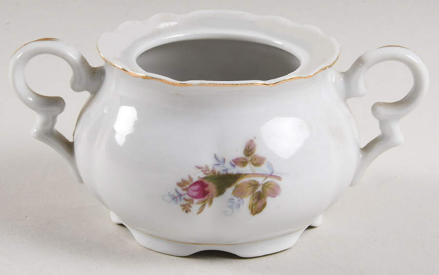 Moss Rose Sugar Bowl No Lid by Royal Sealy-1