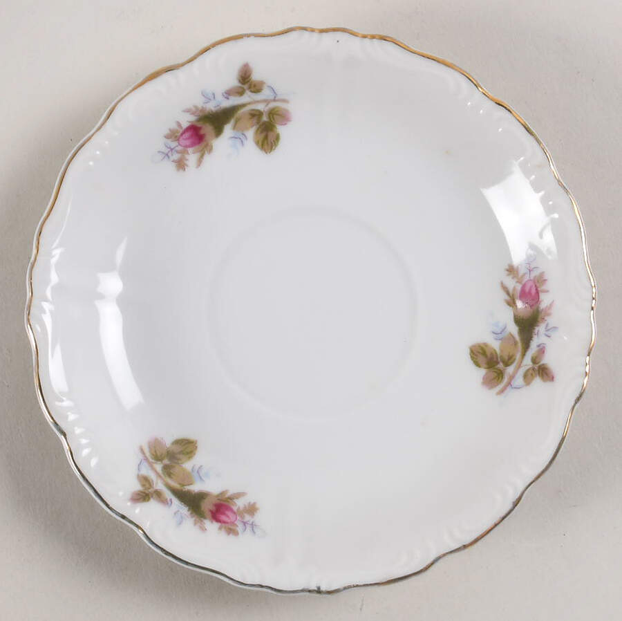 Moss Rose Saucer for Footed Cup by Royal Sealy-1