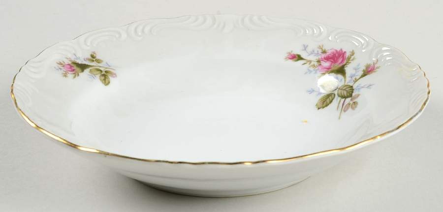 Moss Rose Coupe Soup Bowl by Royal Sealy-1