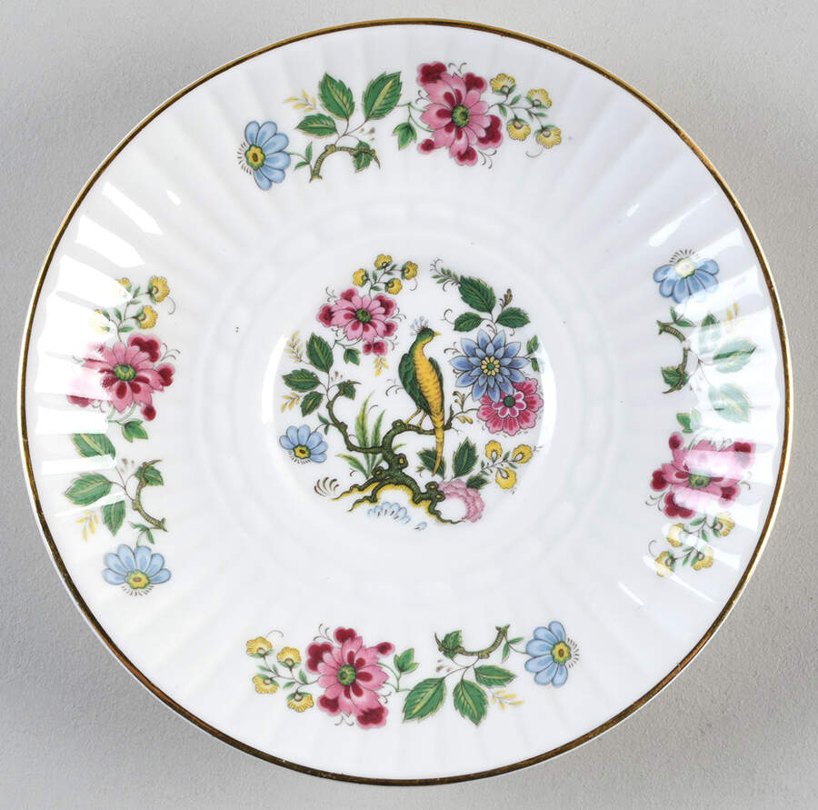 Bird of Paradise Saucer for Cream Soup Bowl by Royal Tara-1
