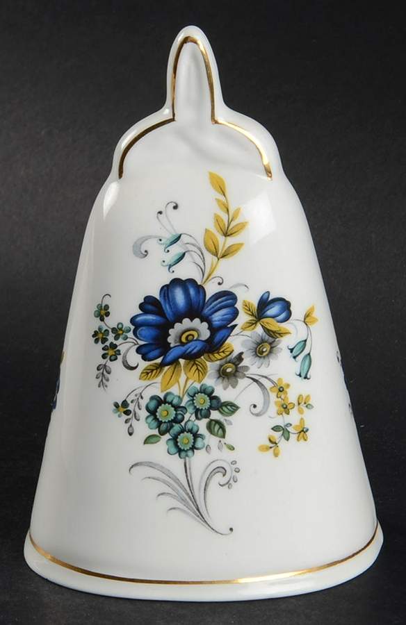 Blue Corn Flower Bell by Royal Tara-1