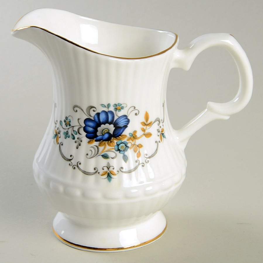 Blue Corn Flower Creamer by Royal Tara-1