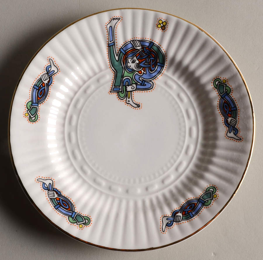 Book of Kells Bread & Butter Plate by Royal Tara-1
